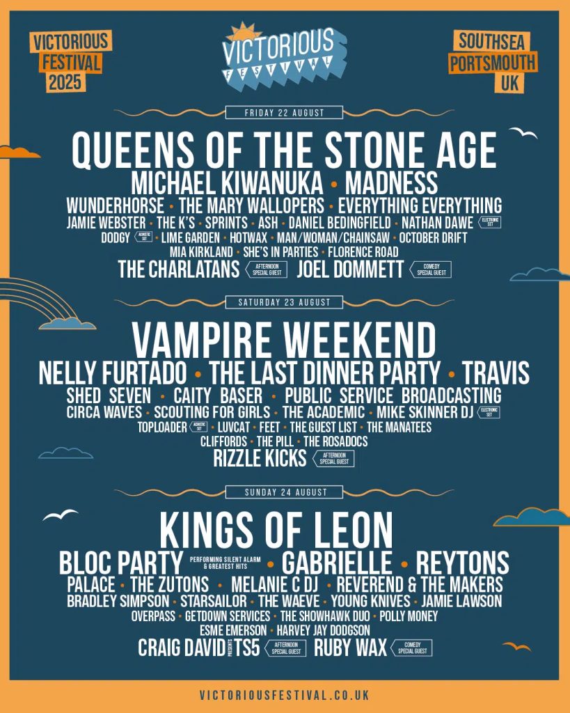 Victorious Festival Lineup 2025