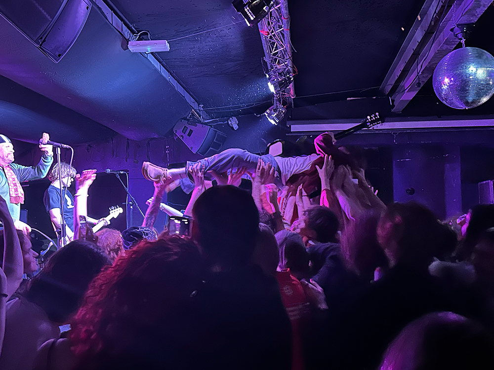 SOL Abrahams - BILK - Crowd surfing at The Loft in Southampton