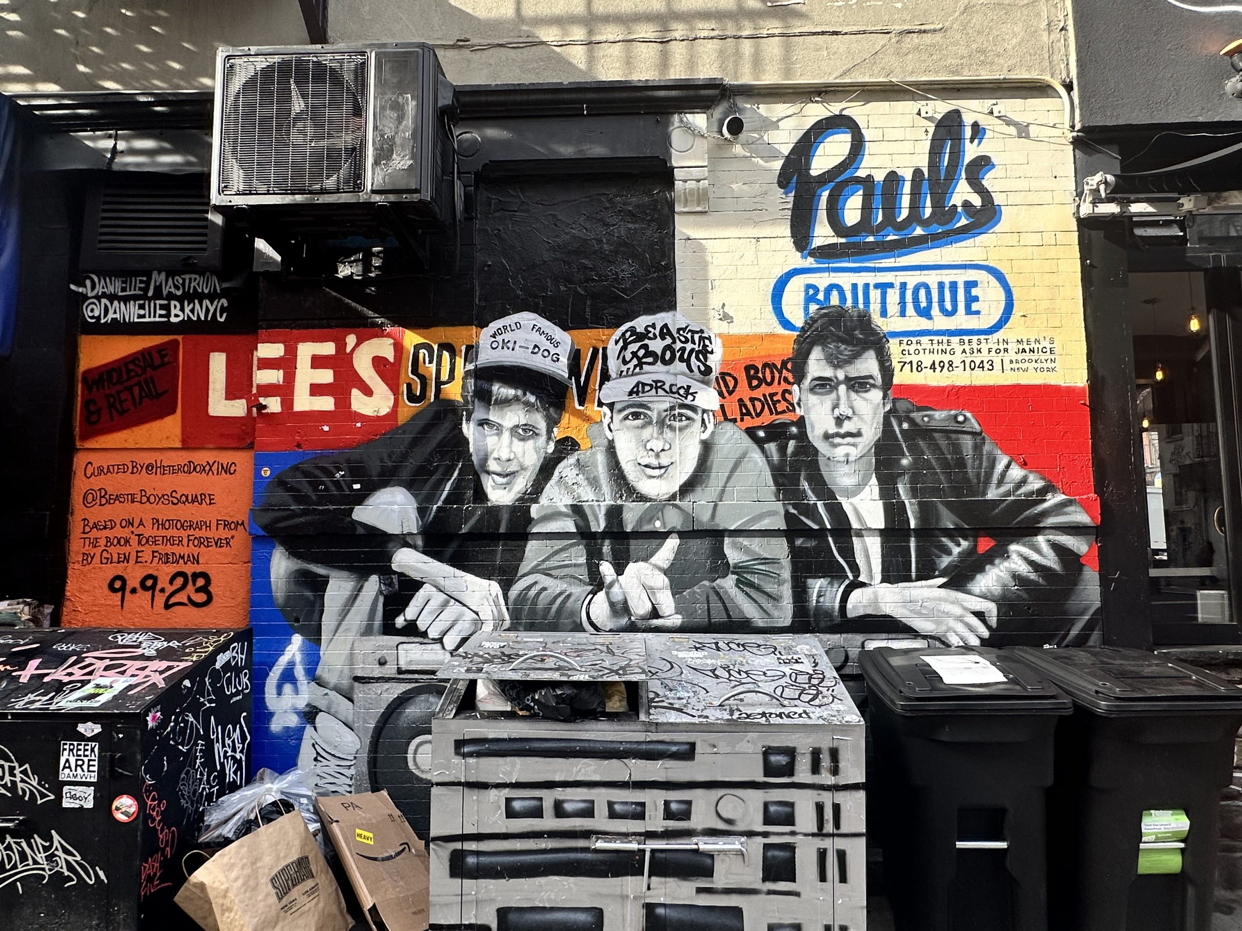 Beastie Boys Graffiti from Beastie Boys Square